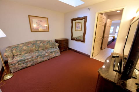 Suite, 1 Bedroom | Desk, iron/ironing board, free WiFi, bed sheets