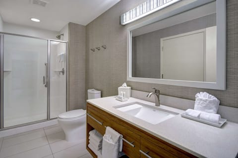 Suite, 1 King Bed, Non Smoking | Bathroom shower