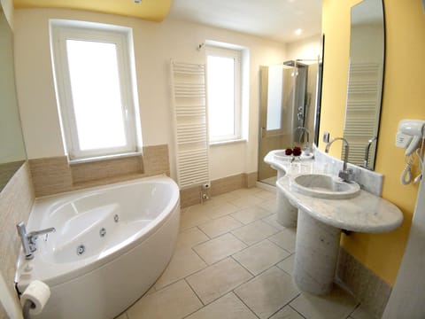 Shower, rainfall showerhead, hair dryer, bidet