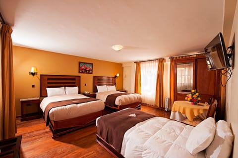 Standard Triple Room | Premium bedding, in-room safe, individually furnished, desk