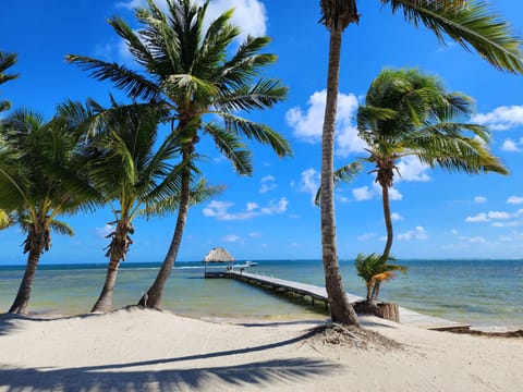 On the beach, white sand, beach massages, kayaking