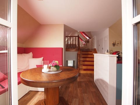 Apartment, Private Bathroom, Garden View (Jugendliebe) | 1 bedroom, premium bedding, down comforters, Select Comfort beds