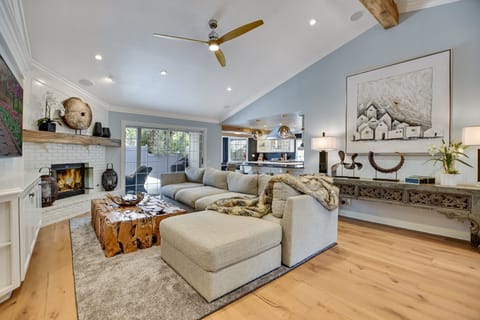 Grand view of living room.