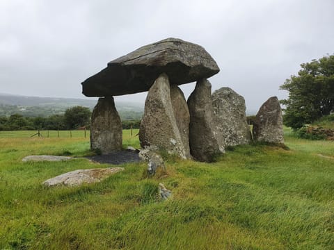 Neolithic burial site close to the Preseli Mountains 