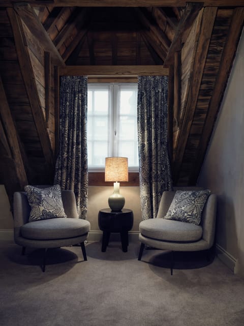 Spa Suite | Living area | Smart TV, tablet, heated floors