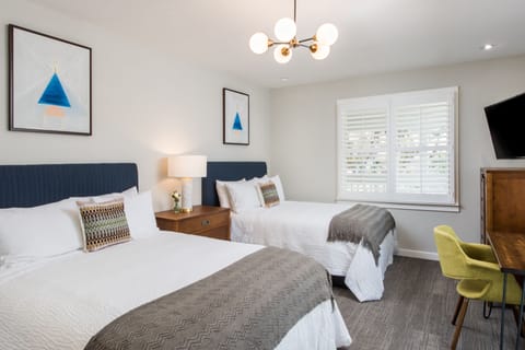 Hillside Two Queen Room  | Premium bedding, in-room safe, desk, soundproofing
