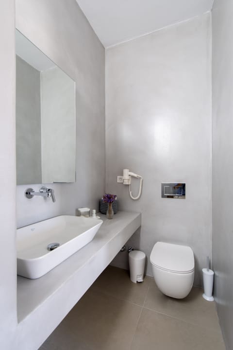 Superior Suite | Bathroom | Shower, free toiletries, hair dryer, towels
