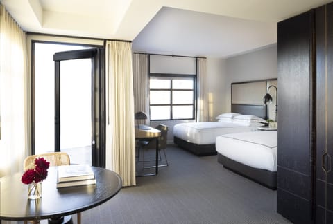 Premium Room, 2 Queen Beds, Balcony (Blackstone District View) | Room amenity