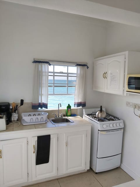 Apartment, 1 Bedroom, Ocean View | Private kitchen | Microwave