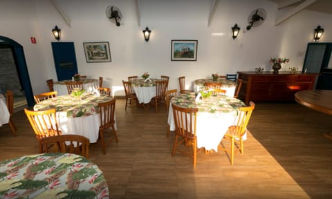 Breakfast, lunch, dinner served; Brazilian cuisine