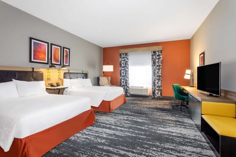 Standard Room, 2 Queen Beds, Accessible, Bathtub | Premium bedding, pillowtop beds, desk, laptop workspace