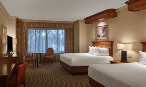 Luxury Room, 2 Queen Beds | Premium bedding, down comforters, pillowtop beds, in-room safe