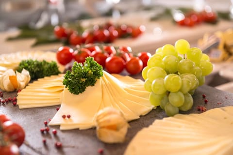 Daily buffet breakfast (EUR 21 per person)