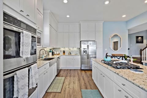 Whip up delicious meals in this charming kitchen
