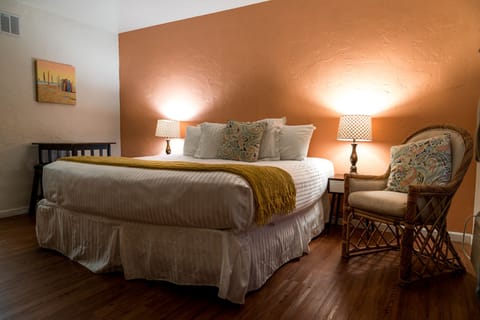 Standard Room, 1 King Bed | Premium bedding, desk, iron/ironing board, free WiFi