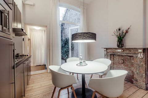 Superior Apartment, 2 Bedrooms, Terrace, City View | Private kitchen | Espresso maker, coffee/tea maker, electric kettle