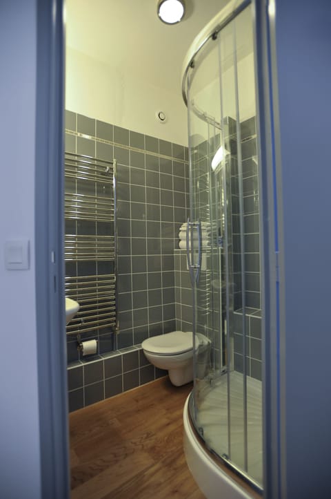 Comfort Double Room (Shower) | Bathroom | Free toiletries, towels