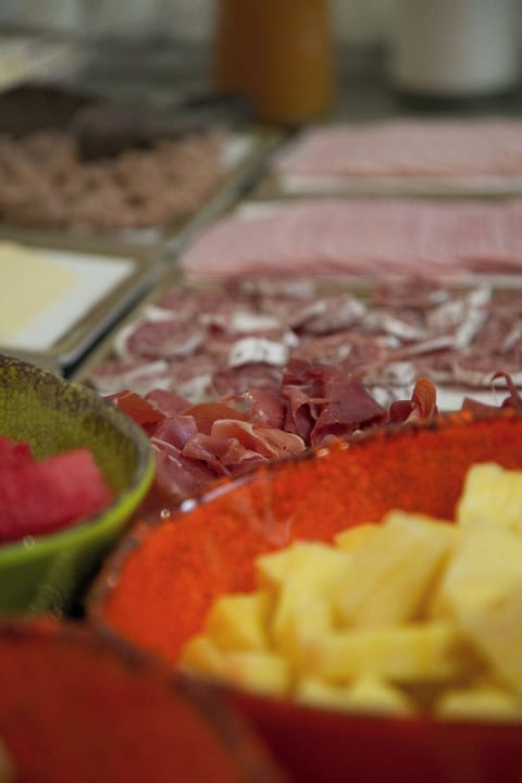 Daily buffet breakfast (EUR 14 per person)