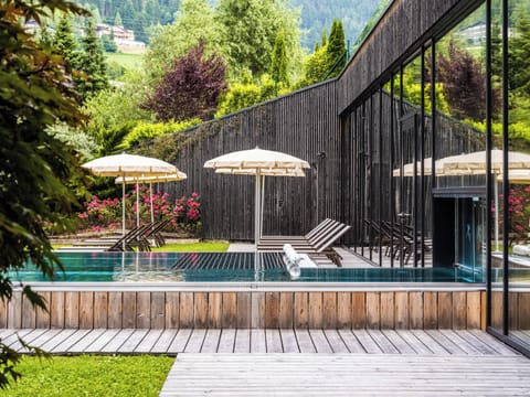 Indoor pool, outdoor pool, open 6:00 AM to 11:00 PM, pool umbrellas