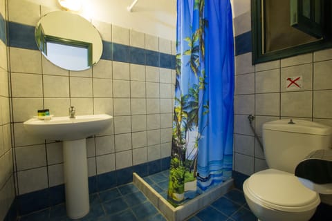 Economy Room, Garden Area | Bathroom shower