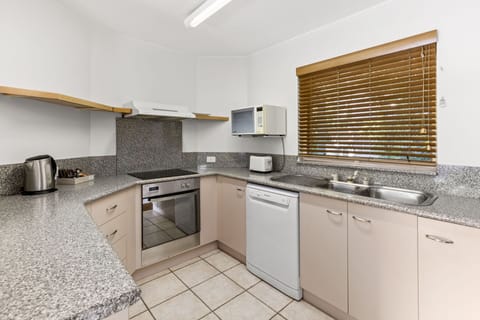 Three Bedroom Apartment | Private kitchen | Coffee/tea maker, electric kettle