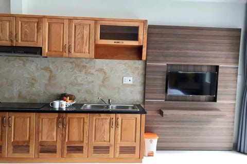 Superior Room | Private kitchen | Fridge, electric kettle