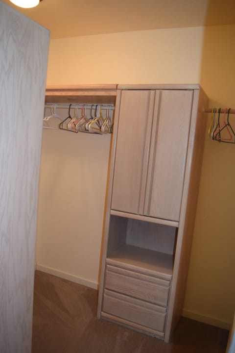 Walk in closet master bedroom