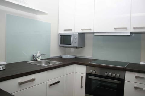 Apartment | Private kitchen | Fridge, microwave, oven, coffee/tea maker