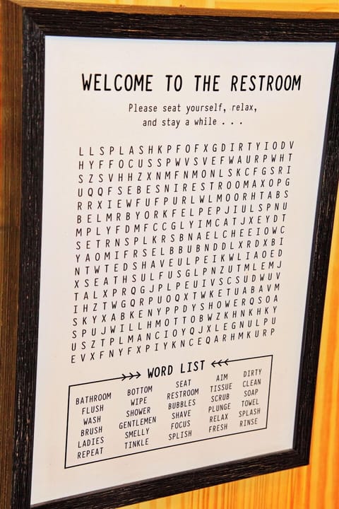 A little fun for the bathroom