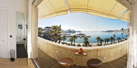 Luxury Apartment, Balcony, Sea View | Terrace/patio