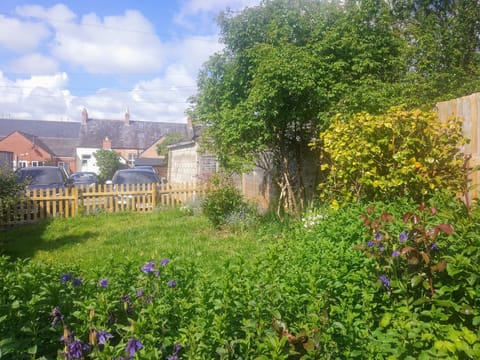 Exterior - rear garden and parking