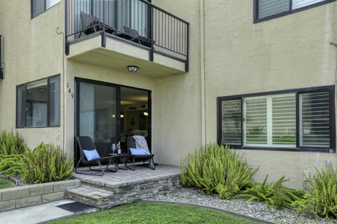 Patio sitting area off the living room 149 Pismo Shores