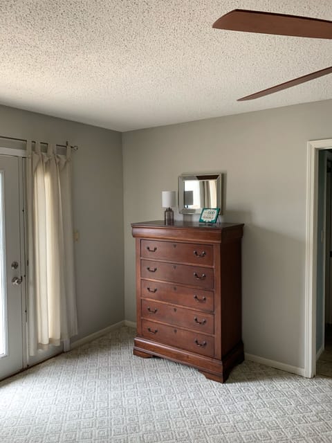 Master bedroom, walk in closet and full bath
