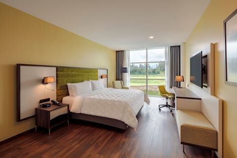 Standard Room, 1 King Bed | Premium bedding, down comforters, in-room safe, individually decorated