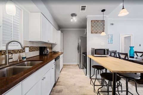 Renovated bright modern kitchen