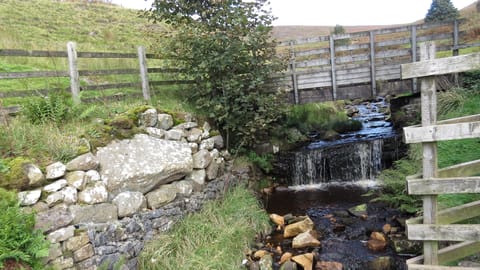 Stream from Embsay Crag running into Embsay reservoir