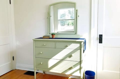 Dresser and closet available so you can fully unpack.
