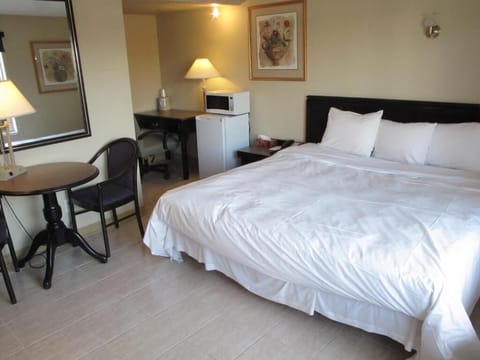 Deluxe Single Room, 1 King Bed | Laptop workspace, iron/ironing board, free WiFi, bed sheets