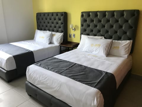 Family Double Room | Blackout drapes, soundproofing, free WiFi, bed sheets