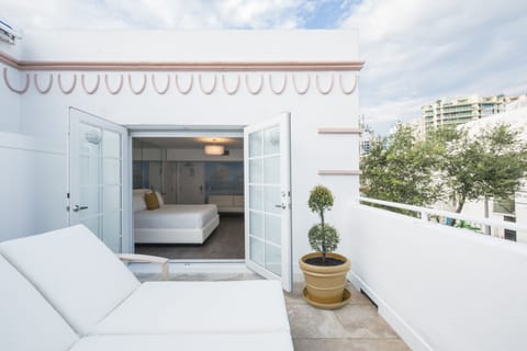 Villa Penthouse Room with Terrace 1 King Bed | In-room safe, individually decorated, blackout drapes