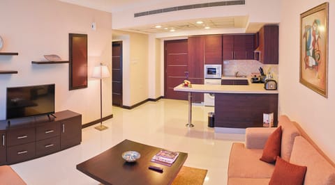 City Suite | Living area | LCD TV
