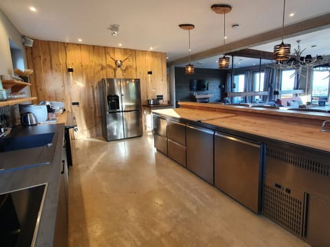 Exclusive Condo, Sauna (Panorama Lodge, inkl. 120€ Reinigung) | Private kitchen | Full-size fridge, oven, stovetop, dishwasher