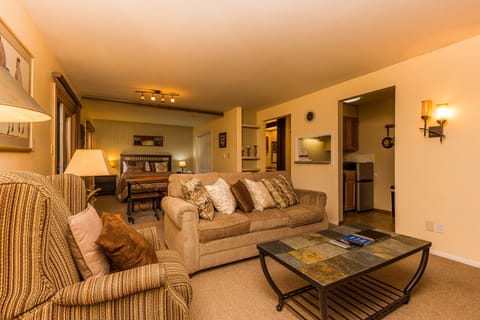 Condo, 1 Queen Bed with Sofa bed | Living room