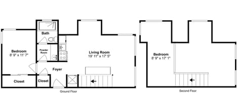 Apartment (2 Bedrooms) | Floor plan