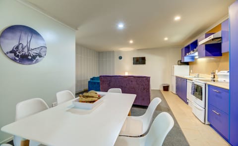 Three Bedroom Apartment | Living area | 32-inch TV with satellite channels