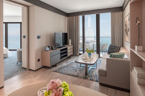 Junior Sea View Suite with Balcony | Hypo-allergenic bedding, minibar, in-room safe, individually decorated