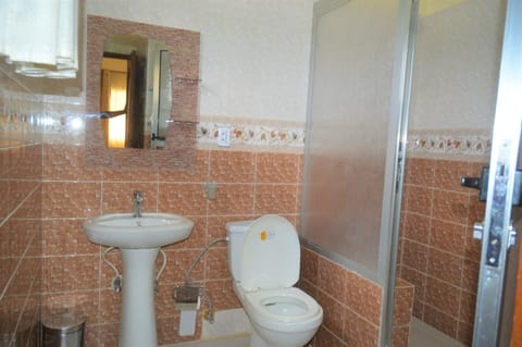 Executive Suite | Bathroom | Shower, towels