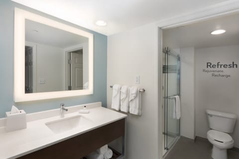 Suite, 1 Bedroom | Bathroom | Designer toiletries, hair dryer, towels