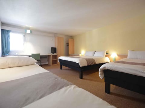 Individually furnished, desk, blackout drapes, soundproofing