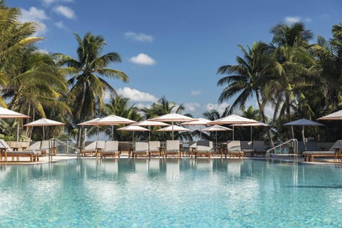 Outdoor pool, cabanas (surcharge), pool umbrellas